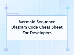 Mermaid Sequence Diagram Cheat Sheet for Developers