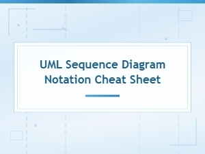 Uml Sequence Diagram Notation Cheat Sheet